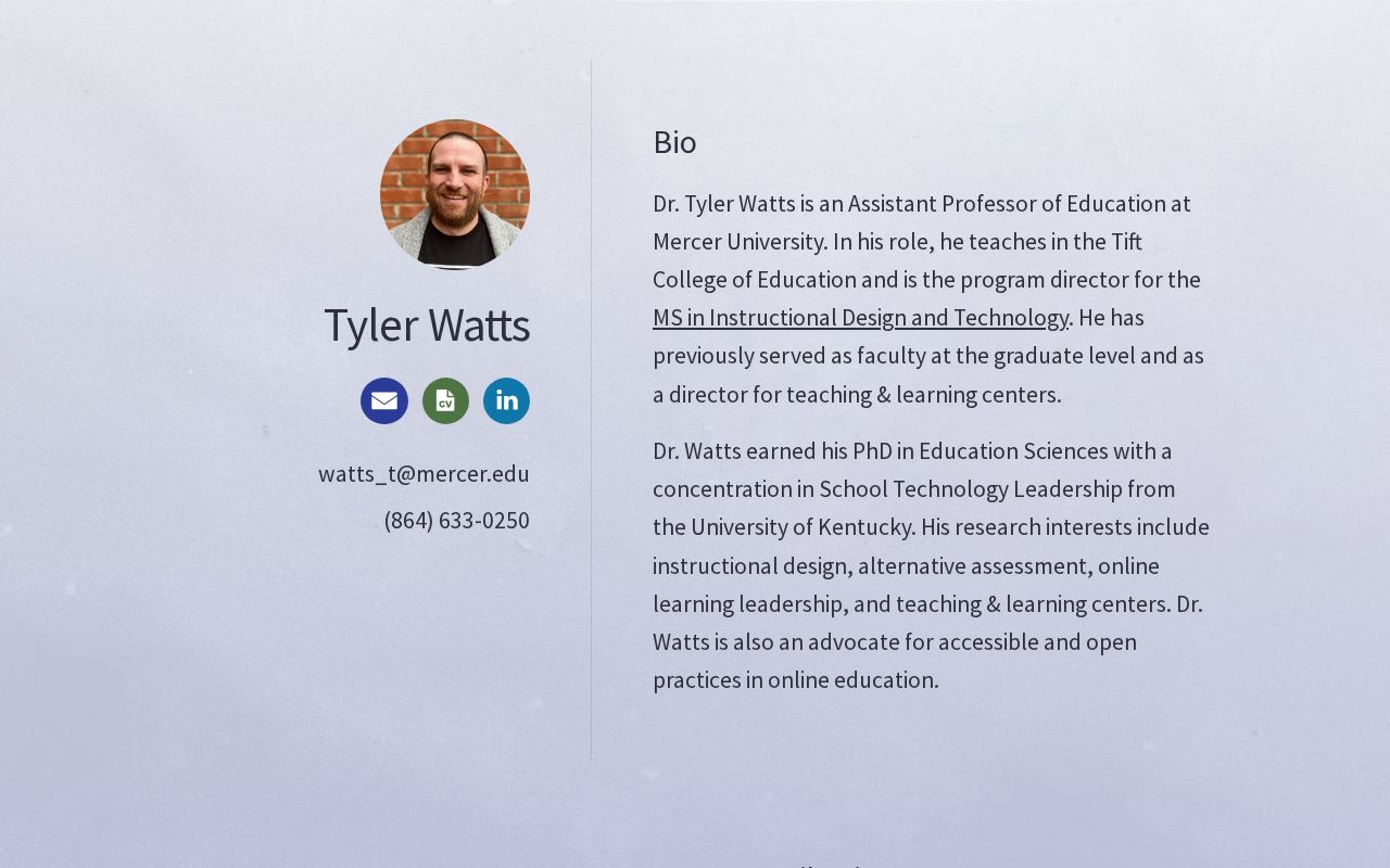 Tyler Watts